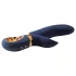 Dream Toys Atropos - vibrador recargable con calor - silicona azul