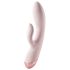 Vivre Coco - vibrador con estimulador de clítoris recargable - silicona rosa