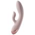 Vivre Coco - vibrador con estimulador de clítoris recargable - silicona rosa