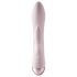 Vivre Coco - vibrador con estimulador de clítoris recargable - silicona rosa
