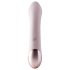 Vivre Coco - vibrador con estimulador de clítoris recargable - silicona rosa