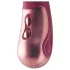 Dinky Jimmy K. Duo - Vibrador recargable con estimulador de clítoris - rojo