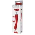 Red Revolution Georgia - Vibrador punto G y bomba vaginal - silicona roja
