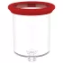 Red Revolution Georgia - Vibrador punto G y bomba vaginal - silicona roja