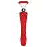 Red Revolution Georgia - Vibrador punto G y bomba vaginal - silicona roja