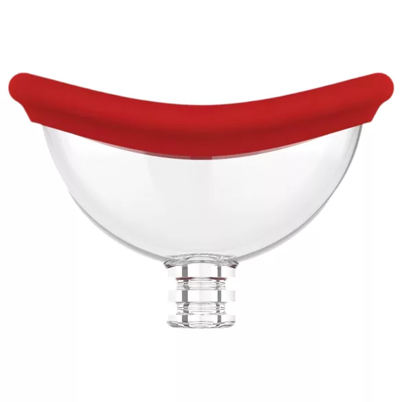 Red Revolution Georgia - Vibrador punto G y bomba vaginal - silicona roja