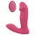 Dreamtoys - vibrador empujador portátil con mando a distancia (rosa)