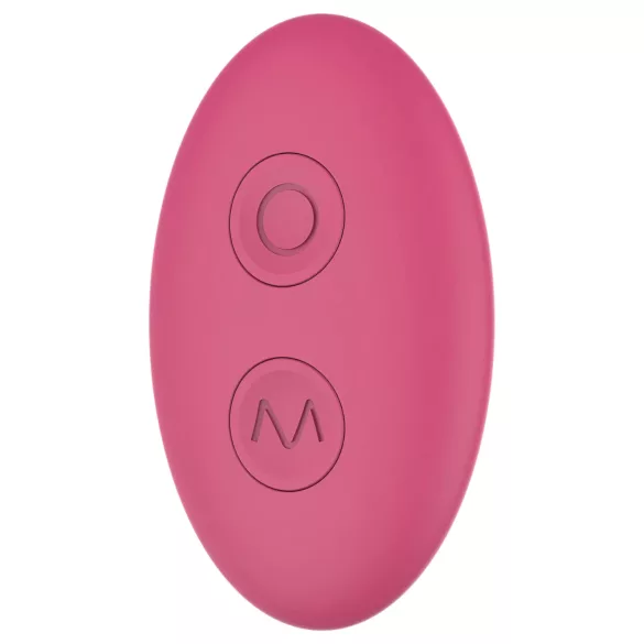 Dreamtoys - vibrador empujador portátil con mando a distancia (rosa)