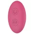 Dreamtoys - vibrador empujador portátil con mando a distancia (rosa)