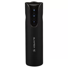  Dreamtoys - masturbador vibrador masculino - ajuste firme - silicona negra
