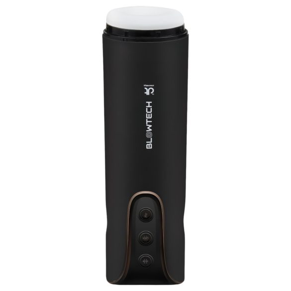 Dreamtoys - masturbador vibrador masculino - ajuste firme - silicona negra