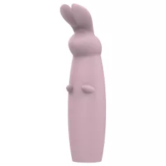   Nude Hazel - vibrador conejito recargable para clítoris - silicona lila