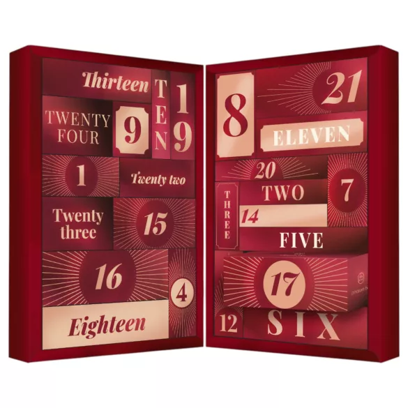 Calendario Sexy Dream Toys - calendario de adviento (24 piezas)
