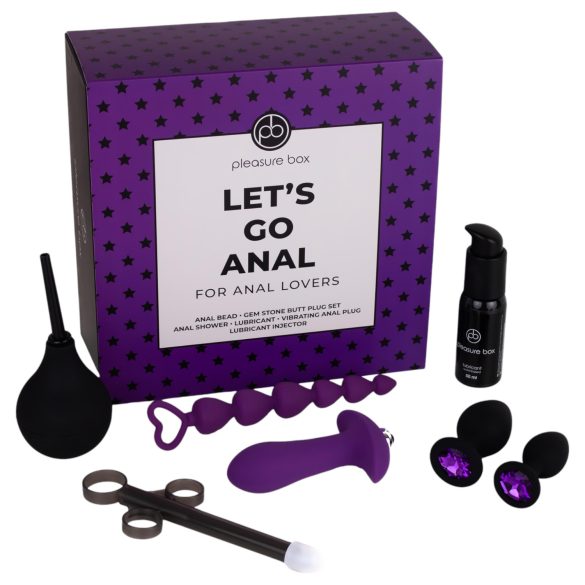 Kit Anal Completo Let's Go - 7 piezas de placer
