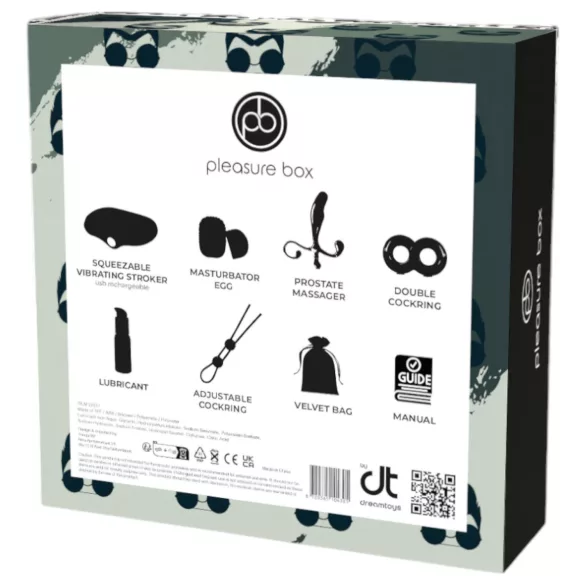 Pleasure Box Love to Play - set masturbador masculino - 6 piezas