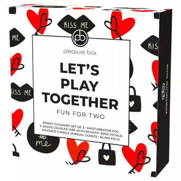 Pleasure Box Let's Play Together - set para parejas - 7 piezas