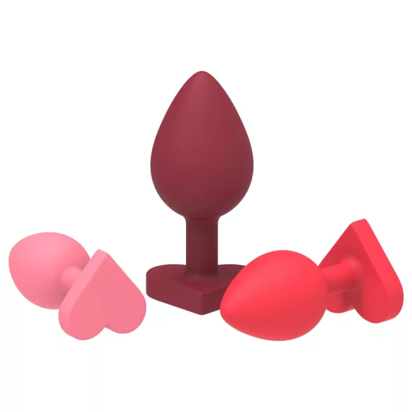 Dreamtoys Amour - set de regalo de entrenamiento anal (rojo)