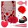 Dreamtoys Amour - set de regalo de vibrador en forma de corazón (rojo)