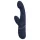 Goddess - vibrador para parejas con cabeceo (azul oscuro)