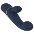 Goddess - vibrador para parejas con cabeceo (azul oscuro)