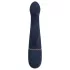 Goddess - vibrador para parejas con cabeceo (azul oscuro)