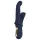 Diosa Iris - vibrador con brazo para el clítoris con perlas (azul)