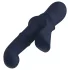 Diosa Iris - vibrador con brazo para el clítoris con perlas (azul)