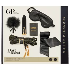   Guilty Pleasure Indulge - Set de regalo BDSM para principiantes (negro)
