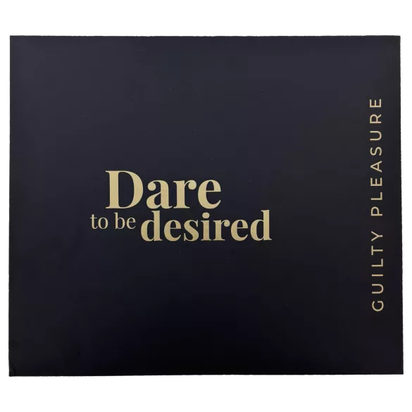 Guilty Pleasure Indulge - Set de regalo BDSM para principiantes (negro)