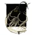Guilty Pleasure Allure - set de collar y cadena corporal (negro)