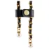 Guilty Pleasure Allure - set de collar y cadena corporal (negro)