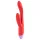 Dreamtoys - Vibrador punto G con estimulador de clítoris - silicona roja