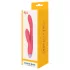 Dreamtoys - Vibrador punto G con estimulador de clítoris - silicona roja