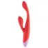 Dreamtoys - Vibrador punto G con estimulador de clítoris - silicona roja
