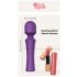 Dreamtoys - Vibrador masajeador recargable - silicona lila