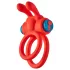 Dreamtoys Love Signal - anillo vibrador para el pene (rojo)