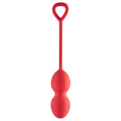 Dreamtoys - bolas chinas dobles - silicona roja