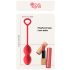 Dreamtoys - bolas chinas dobles - silicona roja