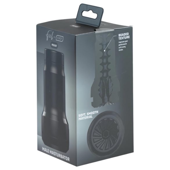 Kiiroo Feel Pocket - masturbador de bolsillo (negro)