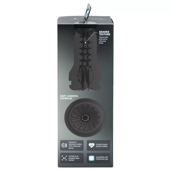Kiiroo PowerBlow + Feel Pocket masturbador de bolsillo (negro)