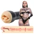 Kiiroo Feel Leigh Raven - boca masturbadora con lengua cortada (color natural)