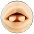Kiiroo Feel Leigh Raven - boca masturbadora con lengua cortada (color natural)