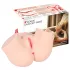 Kokos Onahole - masturbador de torso realista (color natural)