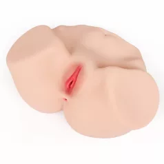   Kokos Maria - masturbador realista torzo vagina y ano - color natural