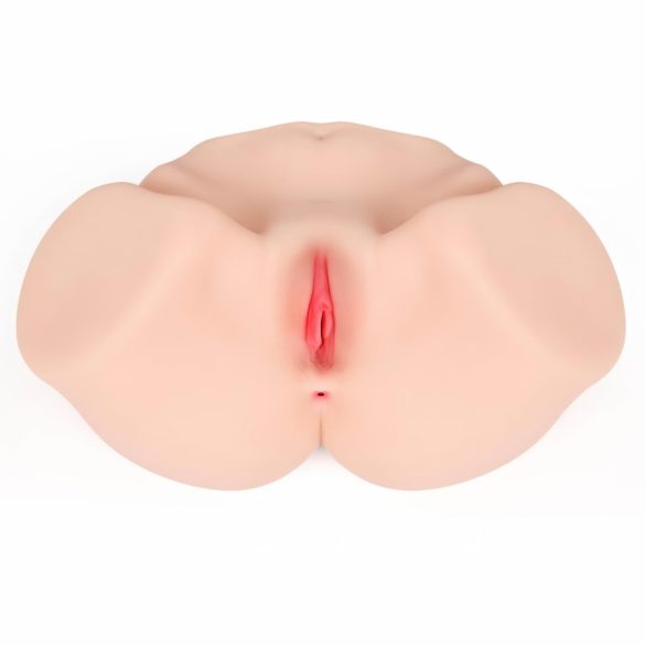 Kokos Maria - masturbador realista torzo vagina y ano - color natural