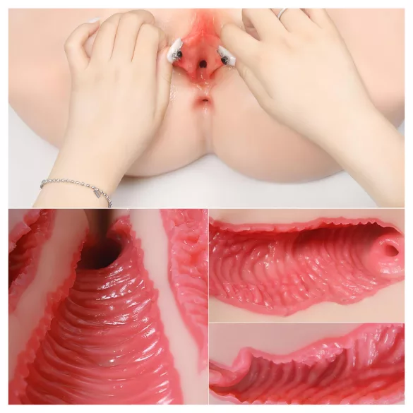 Kokos Vanilla 004 - masturbador de torso realista (color carne)
