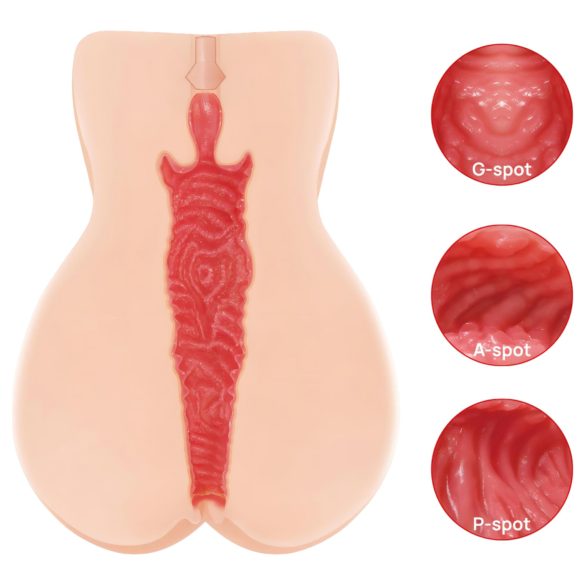 Kokos Onahole 004 - masturbador masculino doble capa