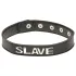 X-Play Slave - collar para sumisión - cuero negro
