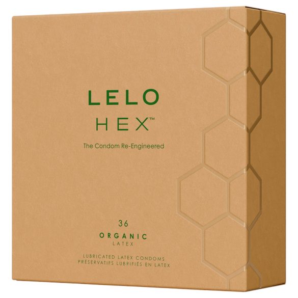 LELO Hex Orgánico - condones potentes (36 uds)