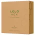 LELO Hex Organic - preservativo potente - látex natural - 36 unidades